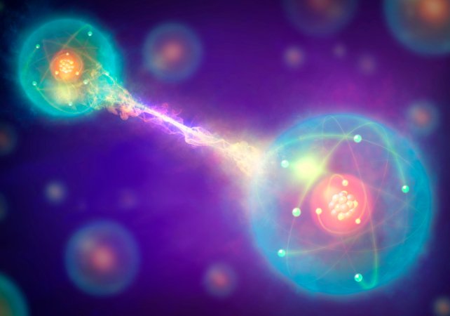 تم تحقيق النقل الكمي عبر الإنترنت لأول مرة: ScienceAlert 4 quantum entangled teleport 642