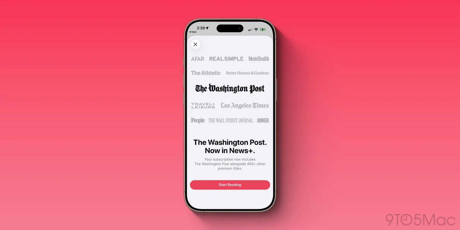 washington post news plus