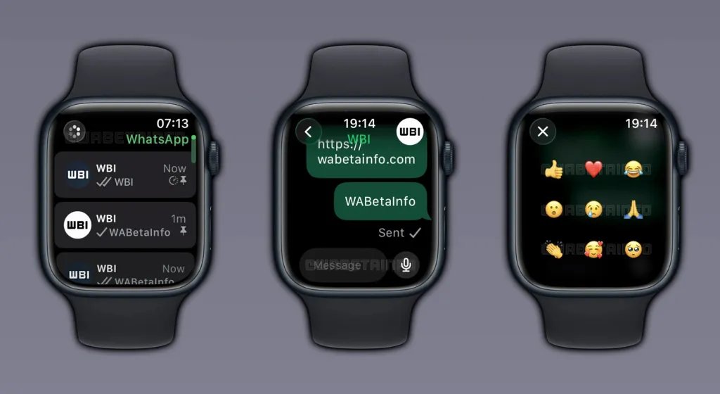 whatsapp apple watch