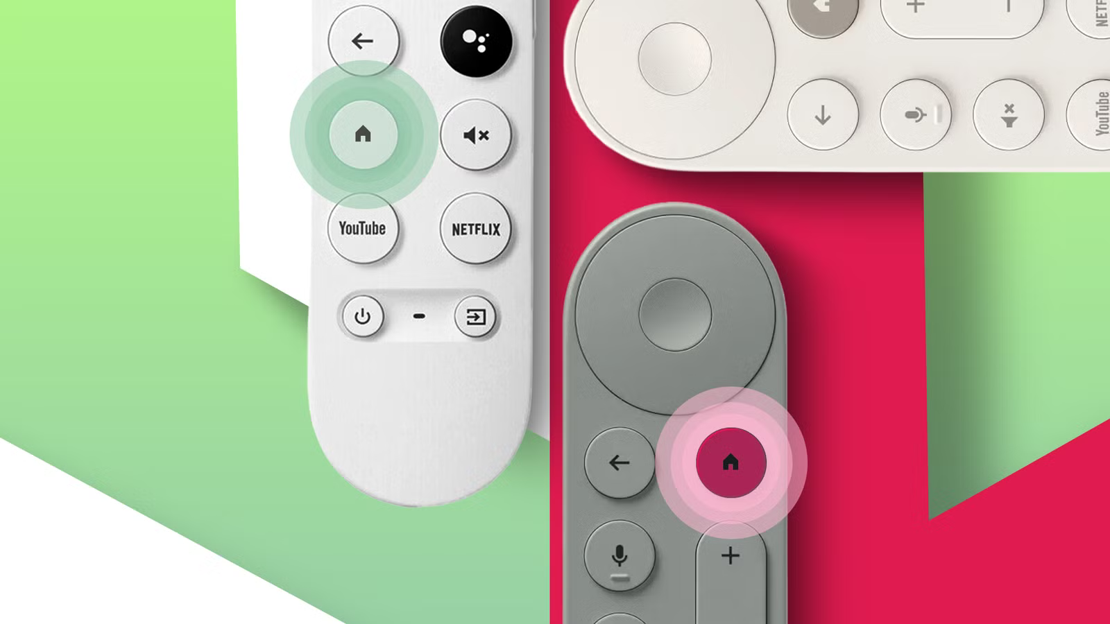 أشعر بالظلم بسبب وضع زر الصفحة الرئيسية في Google TV Streamer