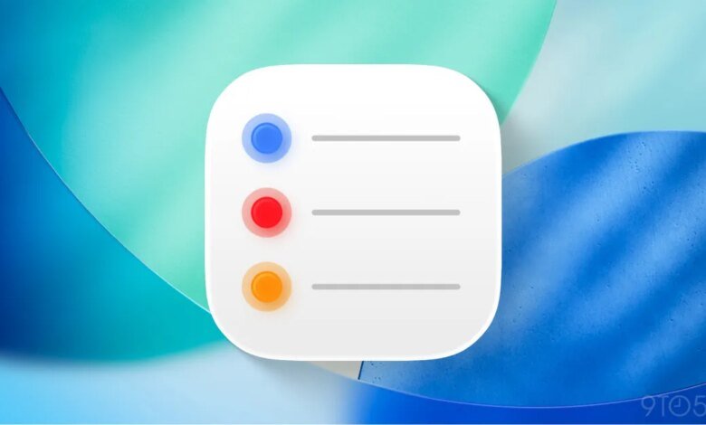 أعطى iOS 26 لتطبيق التذكيرات من Apple أداة جديدة ملائمة للمهام 1 أعطى iOS 26 لتطبيق التذكيرات من Apple أداة جديدة ملائمة للمهام