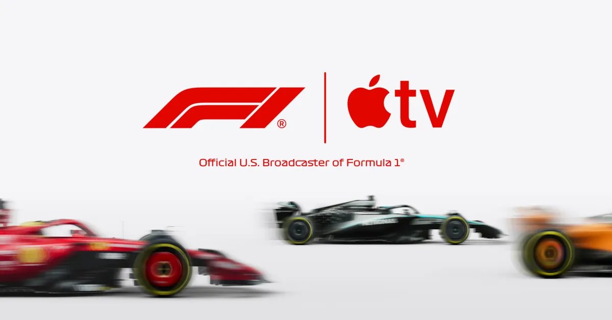 أعلنت شركة Apple أن سباقات F1 ستأتي حصريًا إلى Apple TV في الولايات المتحدة 5 أعلنت شركة Apple أن سباقات F1 ستأتي حصريًا إلى Apple TV في الولايات المتحدة