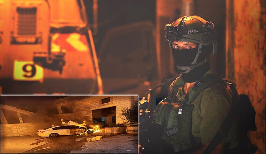 إحراق ممتلكات واعتقالات وتنكيل اثر اقتحام الاحتلال ومستوطنيه لمدن الضفة 3 إحراق ممتلكات واعتقالات وتنكيل اثر اقتحام الاحتلال ومستوطنيه لمدن الضفة