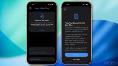 إطار عمل جديد للسماح بترحيل بيانات تطبيقات iPhone من وإلى Android