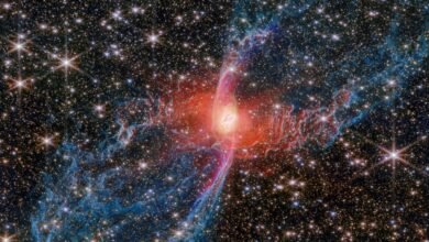 التقط تلسكوب جيمس ويب صورة رائعة لسديم العنكبوت الأحمر