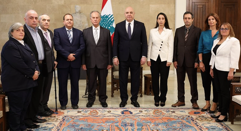 الرئيس عون: لبنان الجديد سيبنى على العدالة والحقيقة 1 الرئيس عون: لبنان الجديد سيبنى على العدالة والحقيقة