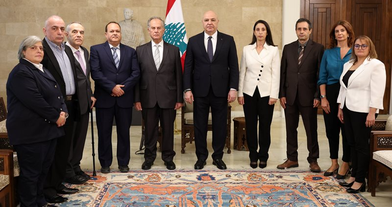 الرئيس عون: لبنان الجديد سيبنى على العدالة والحقيقة 3 الرئيس عون: لبنان الجديد سيبنى على العدالة والحقيقة