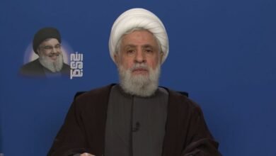 الشيخ نعيم قاسم: نحن لا يؤثر بنا التهديد