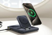 تحافظ قاعدة الشحن المغناطيسية Baseus Nomos 8-in-1 على تشغيل جميع أجهزة Apple وتنظيمها