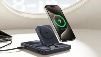 تحافظ قاعدة الشحن المغناطيسية Baseus Nomos 8-in-1 على تشغيل جميع أجهزة Apple وتنظيمها