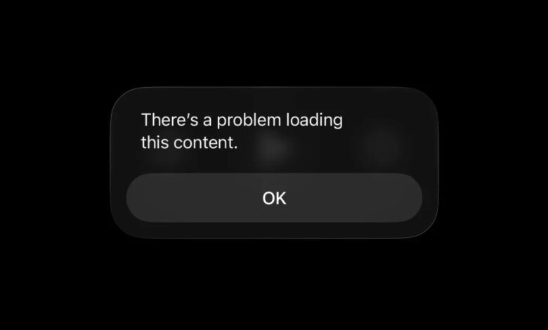 تعطلت أجهزة Apple TV وApple Music وApp Store، حيث تعاني خدمات Apple من انقطاع كبير 1 تعطلت أجهزة Apple TV وApple Music وApp Store، حيث تعاني خدمات Apple من انقطاع كبير