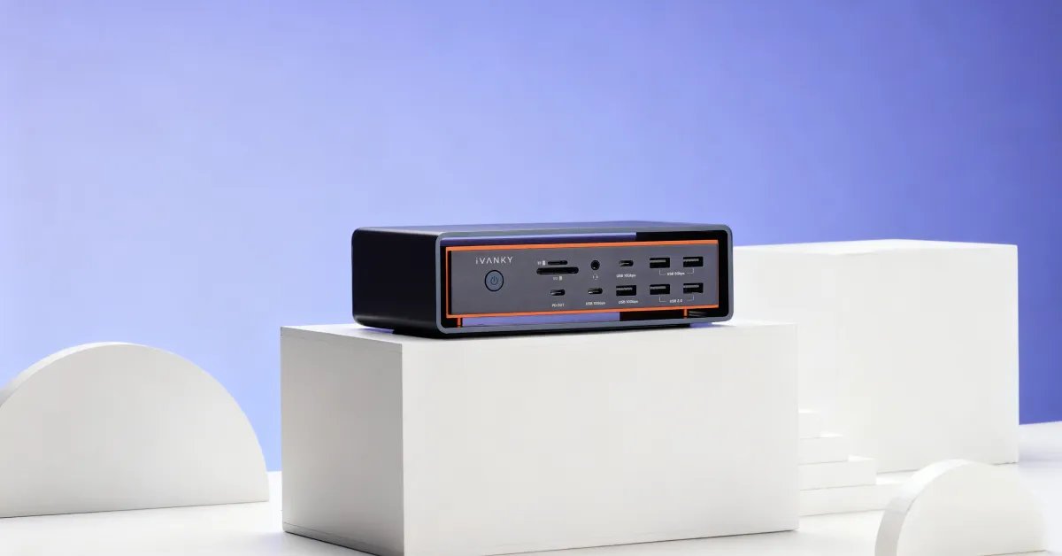 توفر منصة iVANKY'S Thunderbolt ذات 5 مستويات دعمًا ثلاثيًا للشاشة الخارجية والمزيد لجهاز MacBook Pro الخاص بك 8 توفر منصة iVANKY'S Thunderbolt ذات 5 مستويات دعمًا ثلاثيًا للشاشة الخارجية والمزيد لجهاز MacBook Pro الخاص بك