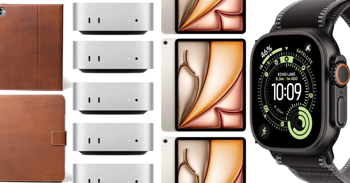 خصم 250 دولارًا على iPad Air، وخصم 120 دولارًا على Apple Watch Ultra 3، وMac mini، والمزيد 9to5Mac 18 خصم 250 دولارًا على iPad Air، وخصم 120 دولارًا على Apple Watch Ultra 3، وMac mini، والمزيد 9to5Mac