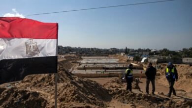 خلاف مصري إسرائيلي بسبب قوات مصرية تركية وأذربيجانية في غزة
