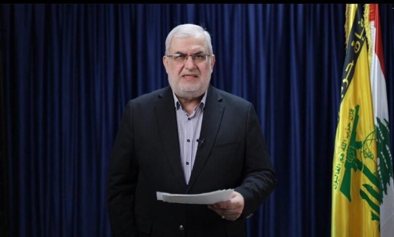رعد: هدف العدو هو ابتلاع لبنان 1 رعد: هدف العدو هو ابتلاع لبنان