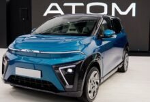 روسيا تختبر متانة سيارة Atom الكهربائية