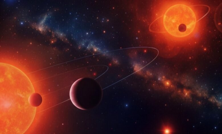 شمسان وثلاثة كواكب بحجم الأرض: اكتشف علماء الفلك نظامًا فريدًا 1 شمسان وثلاثة كواكب بحجم الأرض: اكتشف علماء الفلك نظامًا فريدًا