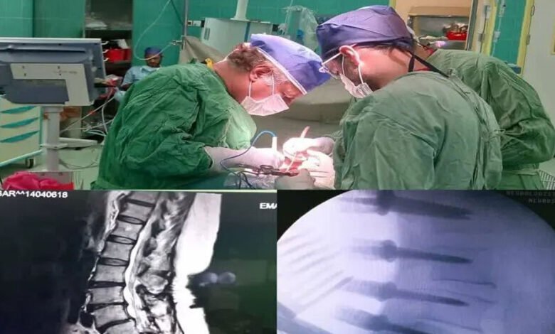عراقية تستعيد الحركة بعد عملية جراحية دقيقة 1 عراقية تستعيد الحركة بعد عملية جراحية دقيقة