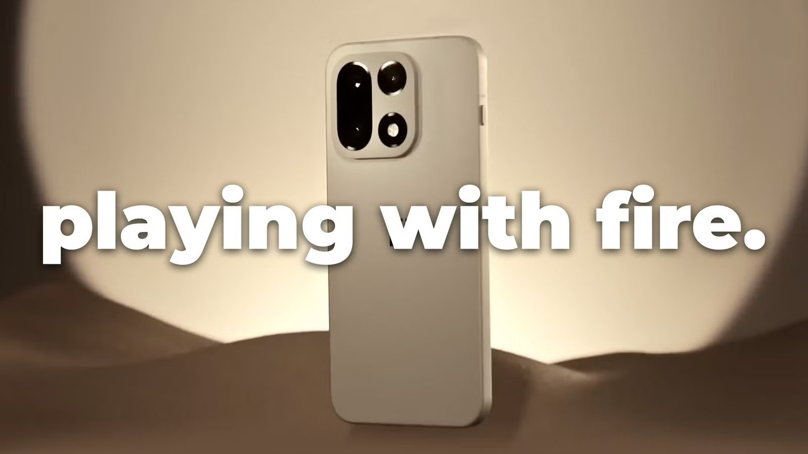 قام OnePlus للتو بمقامرة ضخمة. (فيديو) 3 قام OnePlus للتو بمقامرة ضخمة. (فيديو)