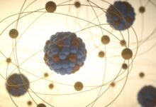 an illustration of the structure of an atom