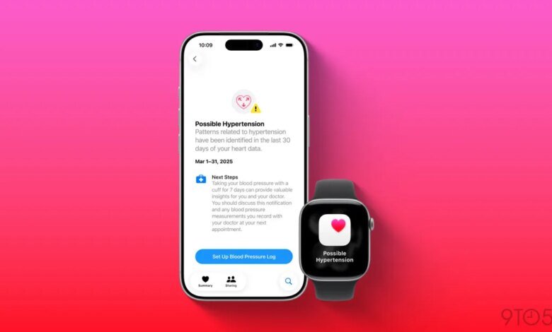 كيفية استخدام ميزة ارتفاع ضغط الدم في Apple Watch في watchOS 26 1 كيفية استخدام ميزة ارتفاع ضغط الدم في Apple Watch في watchOS 26