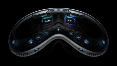 لا تقدم Apple خيار المقايضة لترقيات M5 Vision Pro