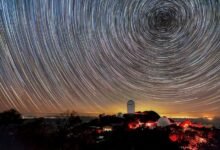 The Dark Energy Spectroscopic Instrument maps the night sky from the Nicholas U. Mayall 4-meter Telescope in Arizona.