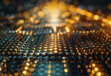 مجردة Memristor تكنولوجيا الكمبيوتر الفن