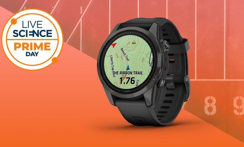 يتم بيع ساعات Garmin بسرعة في الفترة التي تسبق Prime Day، ولكن لا يزال بإمكانك الحصول على هذا الطراز ذو الرف العلوي بأقل سعر على الإطلاق 1 يتم بيع ساعات Garmin بسرعة في الفترة التي تسبق Prime Day، ولكن لا يزال بإمكانك الحصول على هذا الطراز ذو الرف العلوي بأقل سعر على الإطلاق