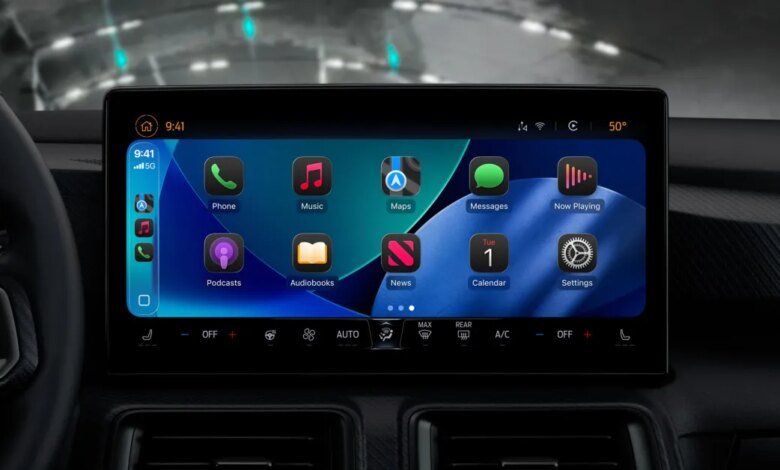 يتيح CarPlay في iOS 26 ميزة "الفيديو في السيارة"، لكن لا يوجد دعم 1 يتيح CarPlay في iOS 26 ميزة "الفيديو في السيارة"، لكن لا يوجد دعم