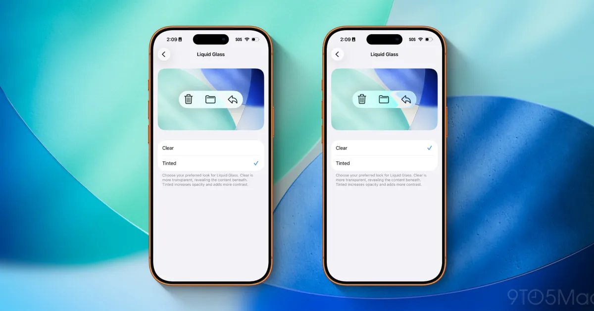 يضيف الإصدار التجريبي الرابع من iOS 26.1 إعدادًا جديدًا لتقليل شفافية Liquid Glass 6 يضيف الإصدار التجريبي الرابع من iOS 26.1 إعدادًا جديدًا لتقليل شفافية Liquid Glass