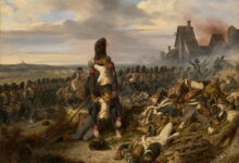 مشهد معركة الحرب النابليونية