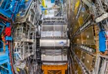 a photo of the Large Hadron Collider