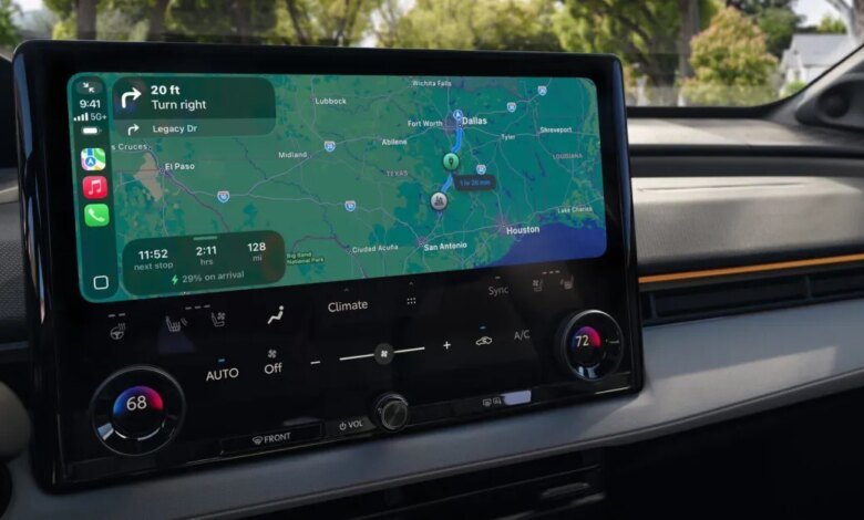 يمتد توجيه Apple Maps EV في CarPlay ليشمل سيارات Toyota 1 يمتد توجيه Apple Maps EV في CarPlay ليشمل سيارات Toyota