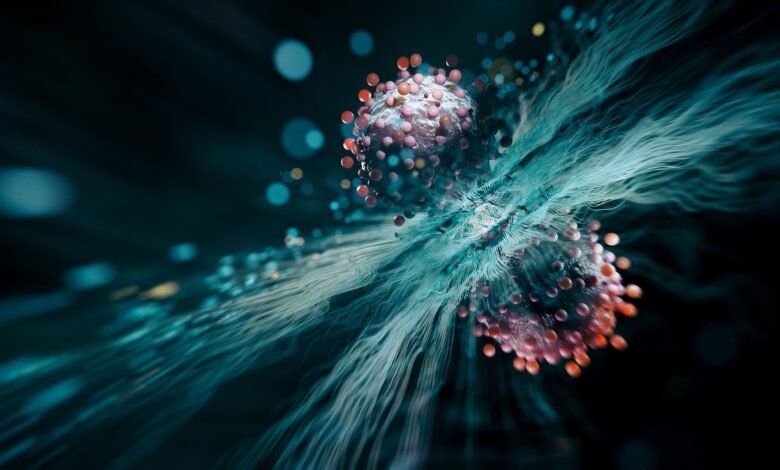 يمكن لجسيم "الجمال" المكتشف في مصادم الهادرونات الكبير أن يفتح الباب أمام فيزياء جديدة 1 Atomic structure, large collider, CERN concept.