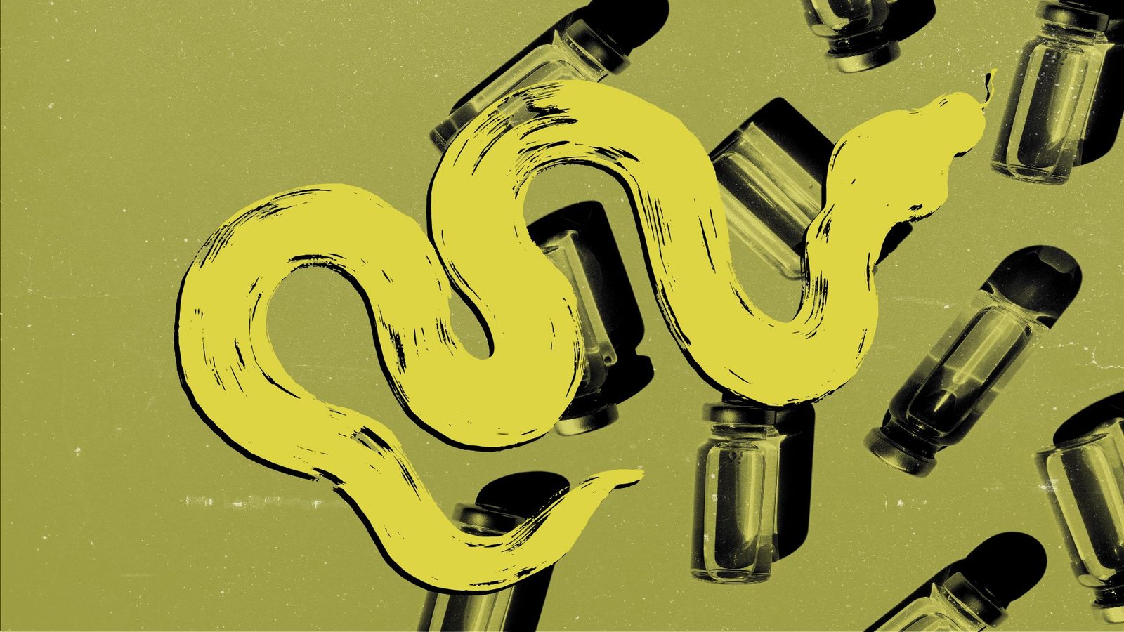 يمكن للعلماء قريبًا إنشاء "مضاد سموم عالمي". ولكن هل سينقذ الأرواح؟ 3 An illustration of a snake over vials of antivenom