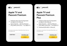 يمكنك الآن الاشتراك في باقة Apple TV وPeacock، ويتوفر الخصم أيضًا لمشتركي Apple One