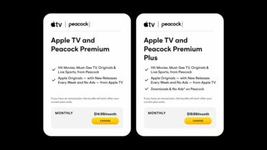 يمكنك الآن الاشتراك في باقة Apple TV وPeacock، ويتوفر الخصم أيضًا لمشتركي Apple One