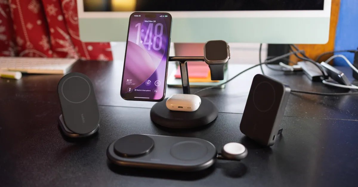 التدريب العملي على أحدث منصات الشحن MagSafe وبنوك الطاقة من Belkin والمزيد