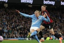 مانشستر سيتي ضد بورنموث - الدوري الإنجليزي الممتاز لايف: رد فعل حيث يلهم إيرلينج هالاند فريق بيب جوارديولا بالنصر