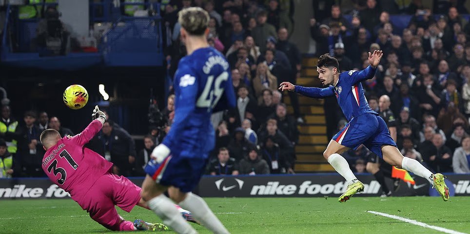 تشيلسي ضد ولفرهامبتون صعد فريق إنزو ماريسكا إلى المركز الثاني بفوز مهيمن حيث يلهم الهداف غير المحتمل سلسلة الأهداف في الشوط الثاني ضد الزوار التعساء تشيلسي ضد ولفرهامبتون صعد فريق إنزو ماريسكا إلى المركز الثاني بفوز مهيمن حيث يلهم الهداف غير المحتمل سلسلة الأهداف في الشوط الثاني ضد الزوار التعساء