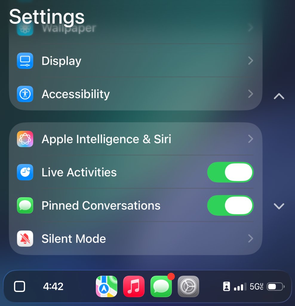 1763521063 981 carplay settings ios 26.2