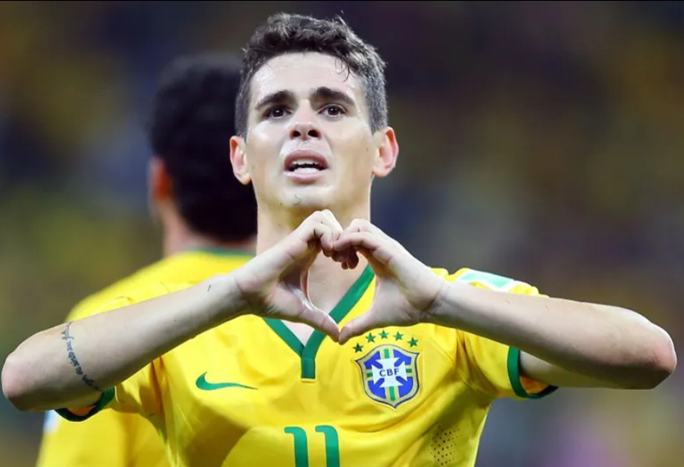 نقل البرازيلي أوسكار إلى المستشفى بعد انهياره بشكل مفاجئ في التدريبات