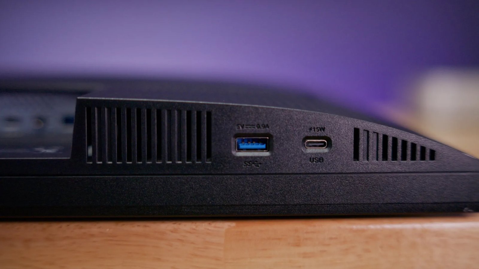 ASUS ProArt 6K Display Review side USB ports