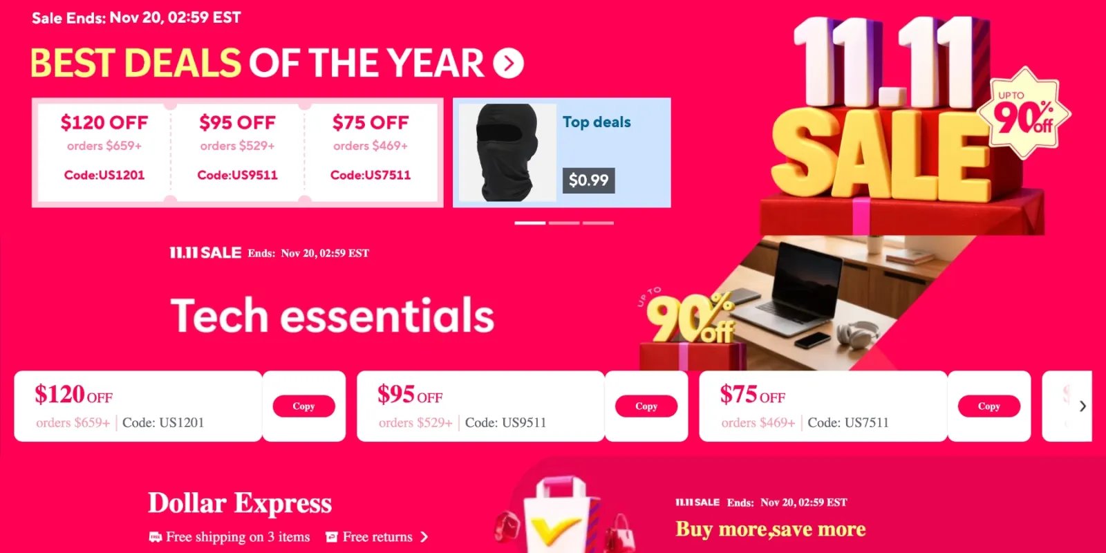 AliExpress 2025 Singles Day sale