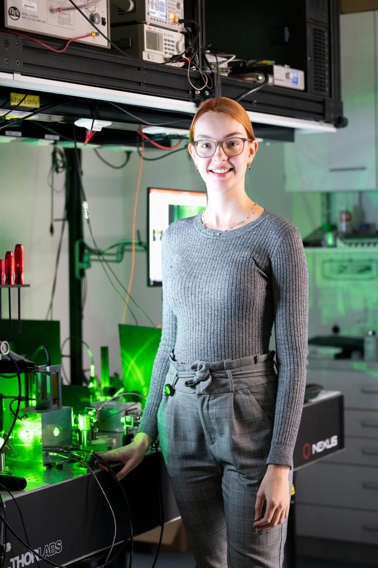 محاصرة جسيم واحد للكشف عن شرارة البرق الأولى 5 Andrea Stollner Experimental Setup