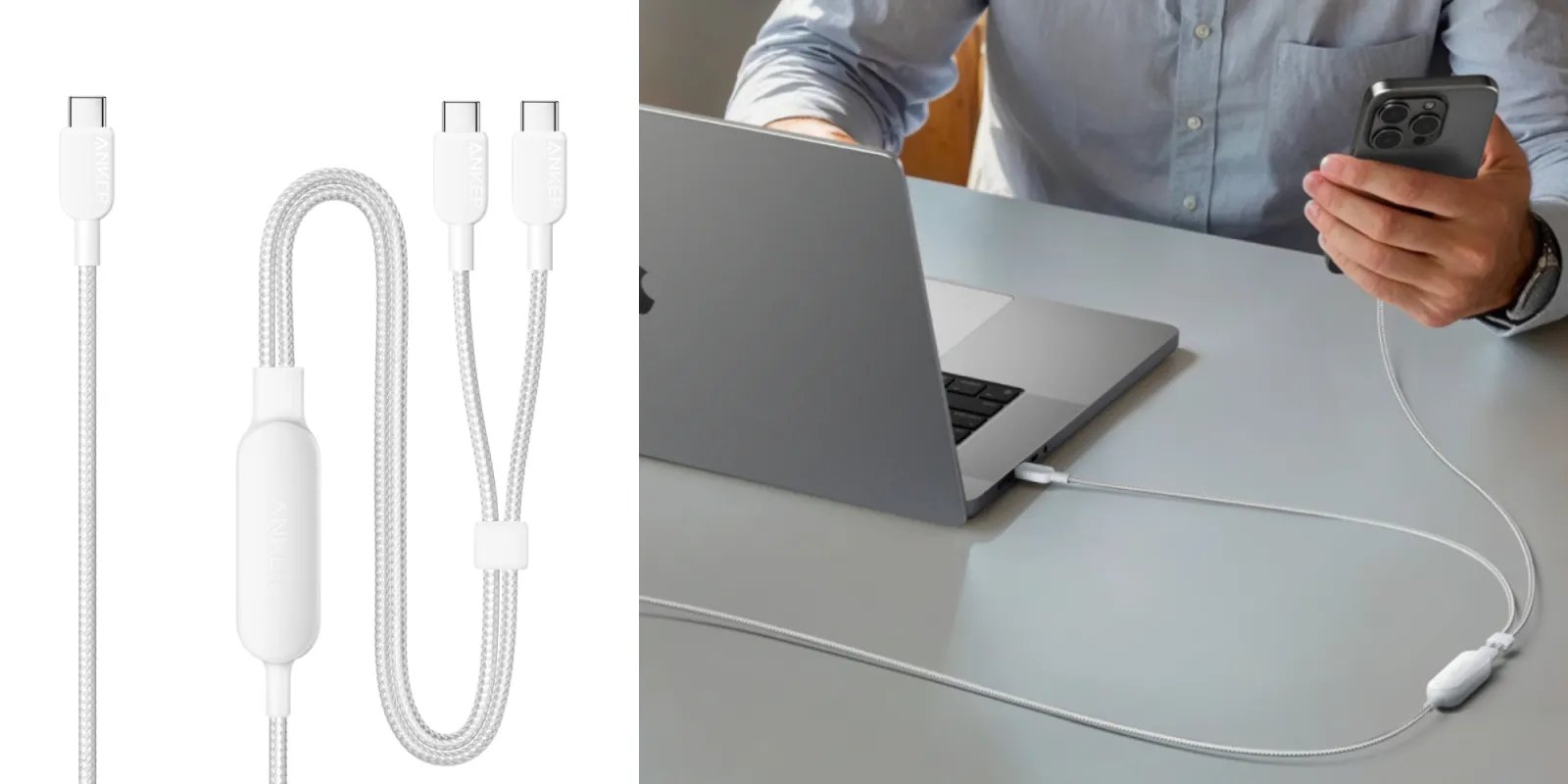 أفضل عروض الجمعة السوداء على Apple – AirPods وMacBook وiPhone والمزيد 9to5Mac 49 Anker 2 in 1 140W USB C Cable