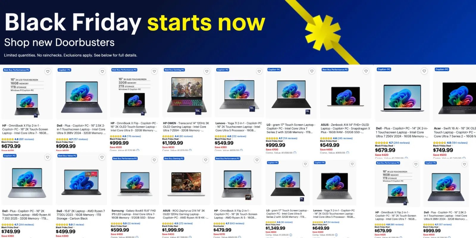 أفضل عروض الجمعة السوداء على Apple – AirPods وMacBook وiPhone والمزيد 9to5Mac 115 Copilot PC deals Best buy