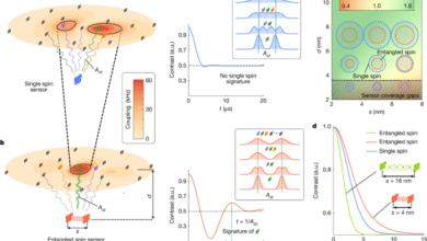 Entanglement-enhanced nanoscale single-spin sensing | Nature