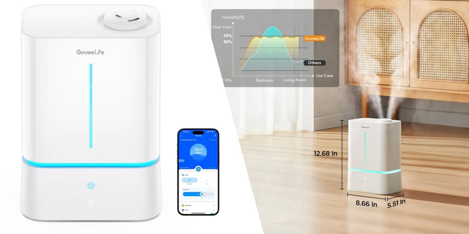 أفضل عروض الجمعة السوداء على Apple – AirPods وMacBook وiPhone والمزيد 9to5Mac 141 GoveeLife 4.5L Smart Humidifier